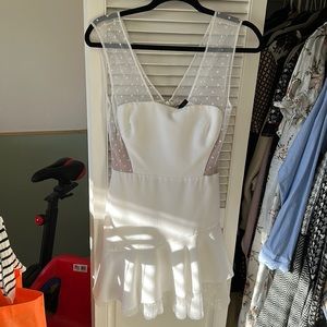 Bcbg white dress